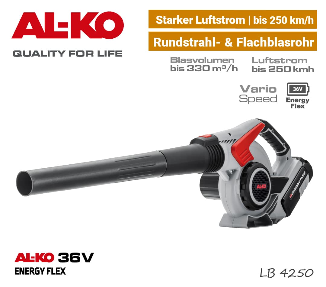 ALKO LB 4060 Akku-Laubbläser 36V EnergyFlex 40V Bläser EU9