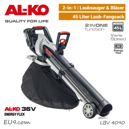 ALKO LBV 4090 Akku-Laubsauger Laubbläser 36V EnergyFlex 40V EU9