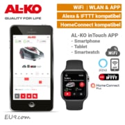 ALKO WiFi WLan IFTTT Alexa HomeConnect Smartphone APP Mähroboter Smarthome EU9
