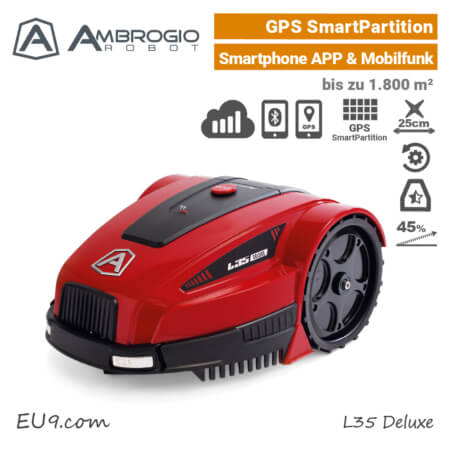 Ambrogio L35 Deluxe GPS Rasenroboter EU9