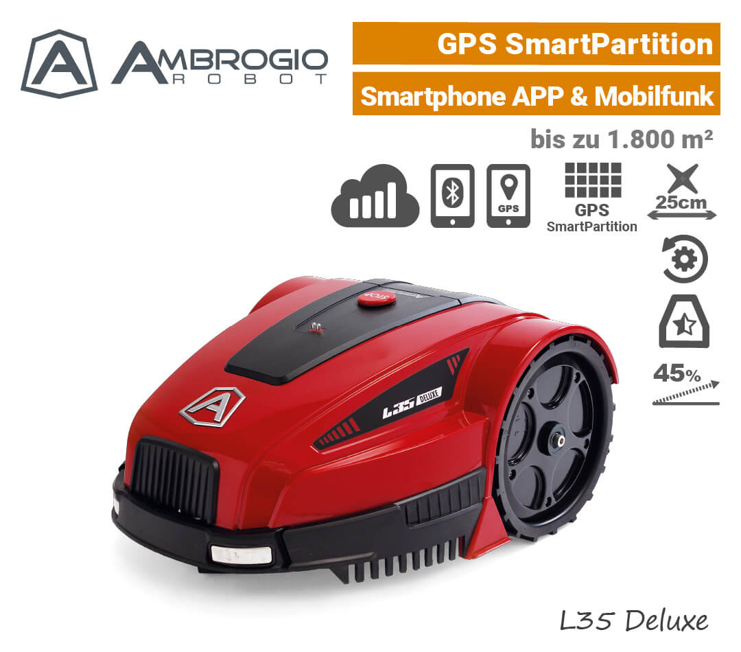 Ambrogio L35 Deluxe GPS Rasenroboter EU9