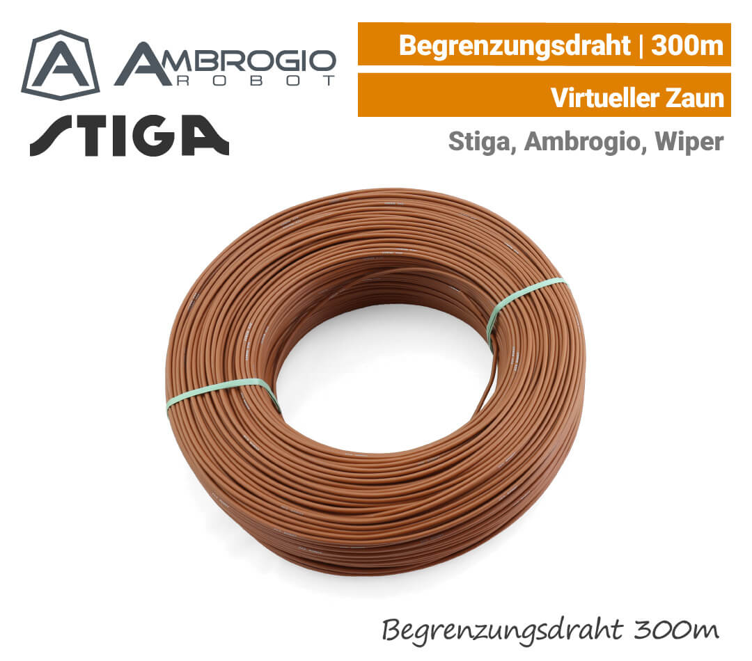 Ambrogio Stiga Wiper Begrenzungsdraht 300 m EU9