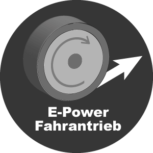 E-Power Fahrantrieb variabel-stufenlos Radantrieb EU9