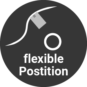 Flexible Position der Ladestation EU9