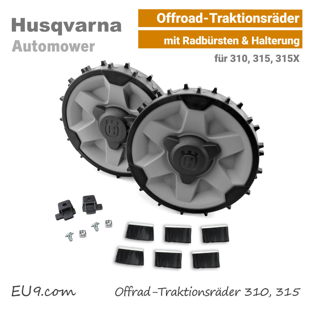 Husqvarna Automower OffRoad Kit 310,315,315X +Bürsten