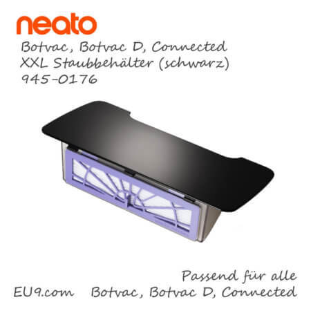 Neato Botvac Connected D XXL Staubbehälter schwarz 945-0176