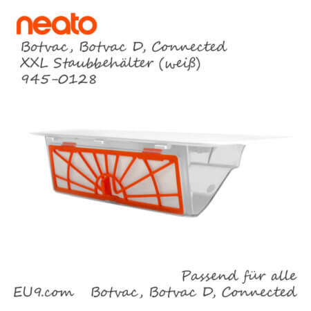 Neato Botvac Connected D XXL Staubbehälter weiss 945-0128