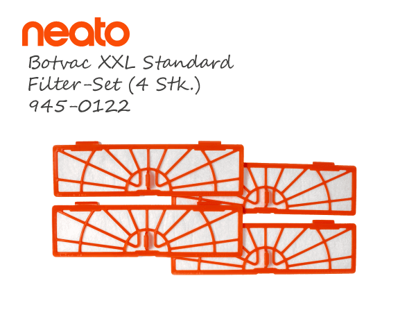 Neato Botvac D XXL Standard Filter-Set 4stk 945-0122
