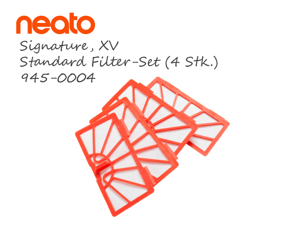 Neato XV Signature XL Standard Filter-Set 4stk 945-0004