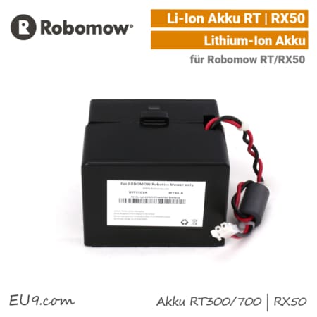Robomow Akku RT RX 50 Loopo S500 XR1 Li-Ion BAT9101A EU9
