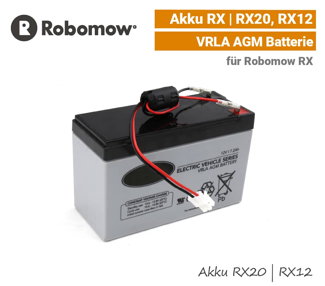 Robomow Akku RX Batterie RX20 RX12 Loopo S300 S150 Blei EU9