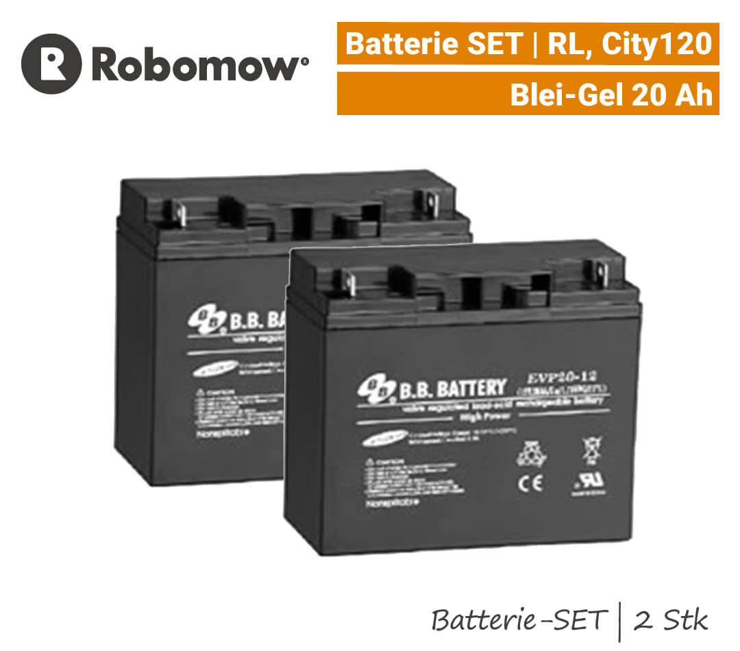 Robomow Batterie 20Ah Akku RL-City120-Tuscania EU9