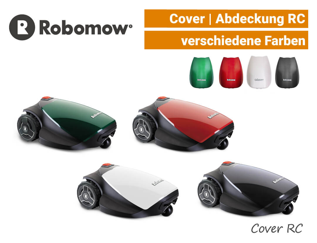 Robomow Cover RC - Abdeckung RC Grün Rot Weiß Schwarz EU9