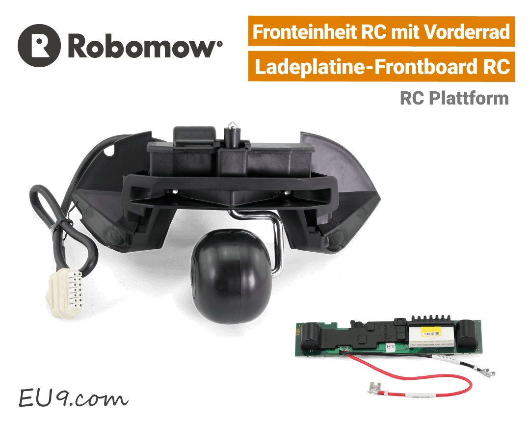Robomow Fronteinheit RC - Frontrad RC - Frontboard-RC - Ladeplatine RC EU9
