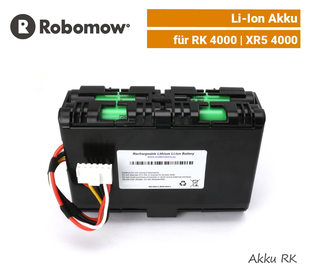 Robomow Li-Ion Akku RK 4000 XR5 4000 9.6 Ah EU9