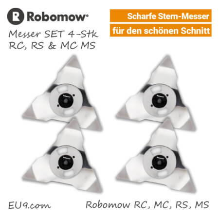Robomow Messer RC RS MC MS 4-Stk SET MRK6101A EU9
