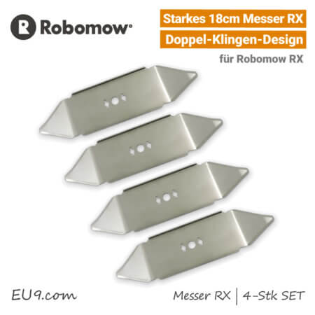 Robomow Messer RX 4-Stk-SET RX12 RX20 RX50 EU9
