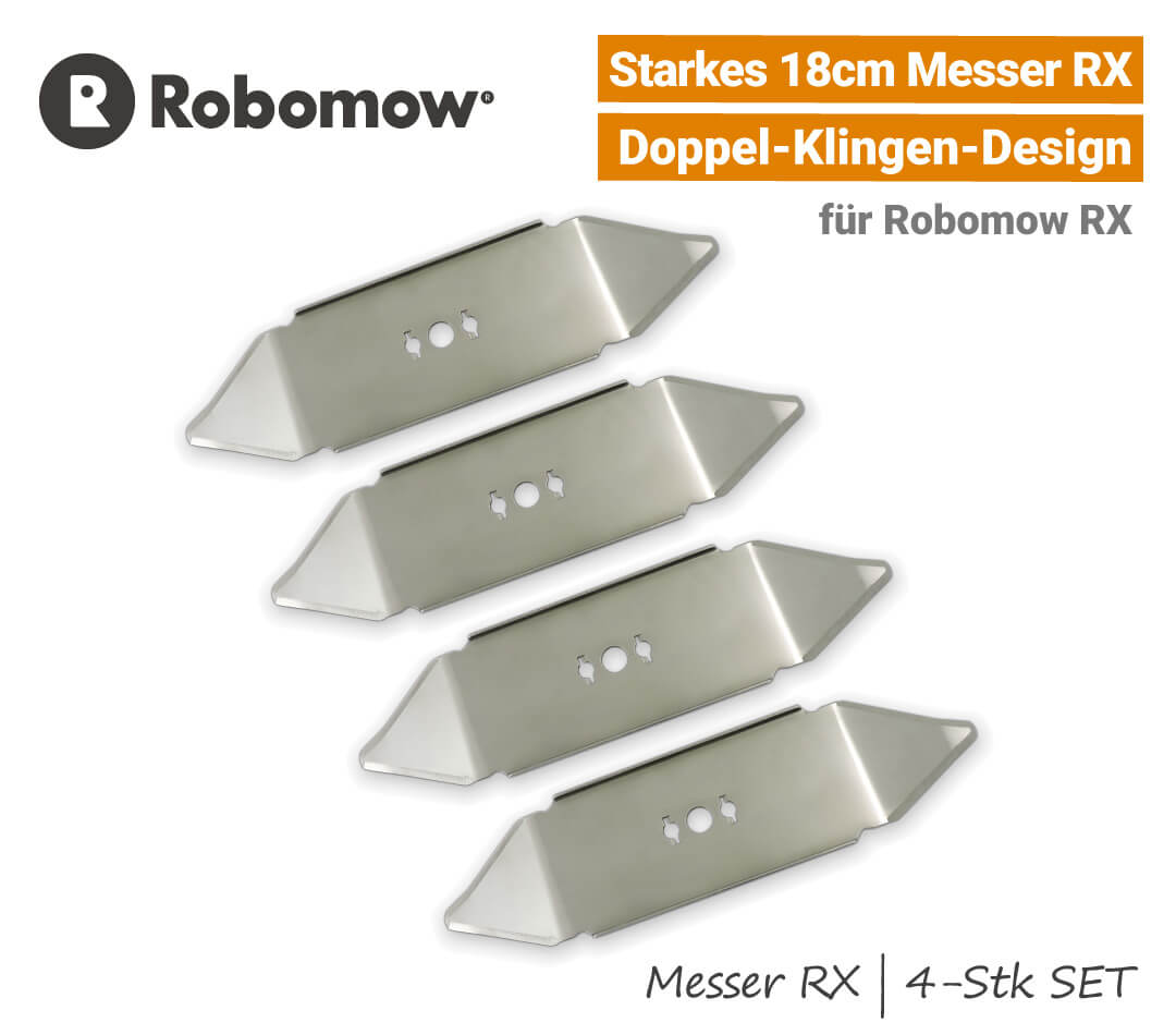 Robomow Messer RX 4-Stk-SET RX12 RX20 RX50 EU9