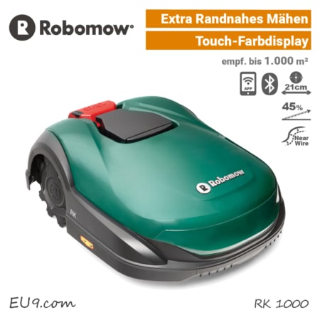 Robomow RK 1000 Mähroboter Rasenroboter EU9