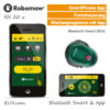 Robomow RX 20 u Bluetooth Smartphone-App Mähroboter EU9