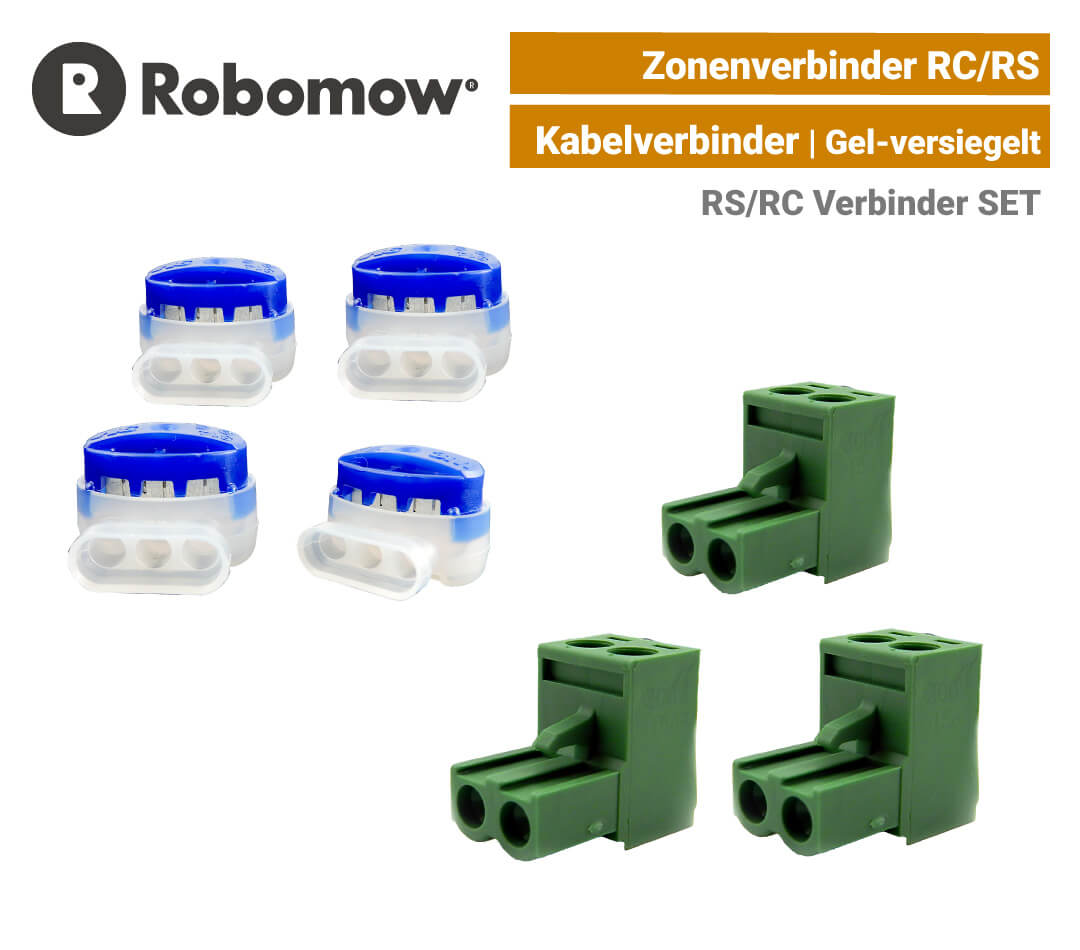 Robomow Zonenverbinder RC-RS Kabel-Anschlussklemme Ladestation SET EU9