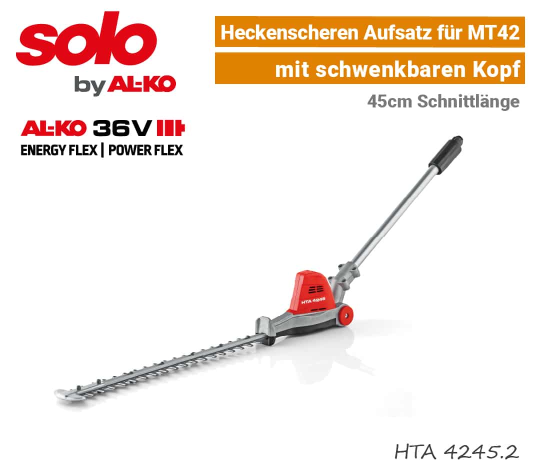 SOLO ALKO Heckenschere Heckenschneider Aufsatz HTA 4245.2 MT 42.2 EU9