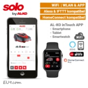 ALKO SOLO WiFi WLan IFTTT Alexa HomeConnect Plus Smartphone APP Smarthome Mähroboter EU9