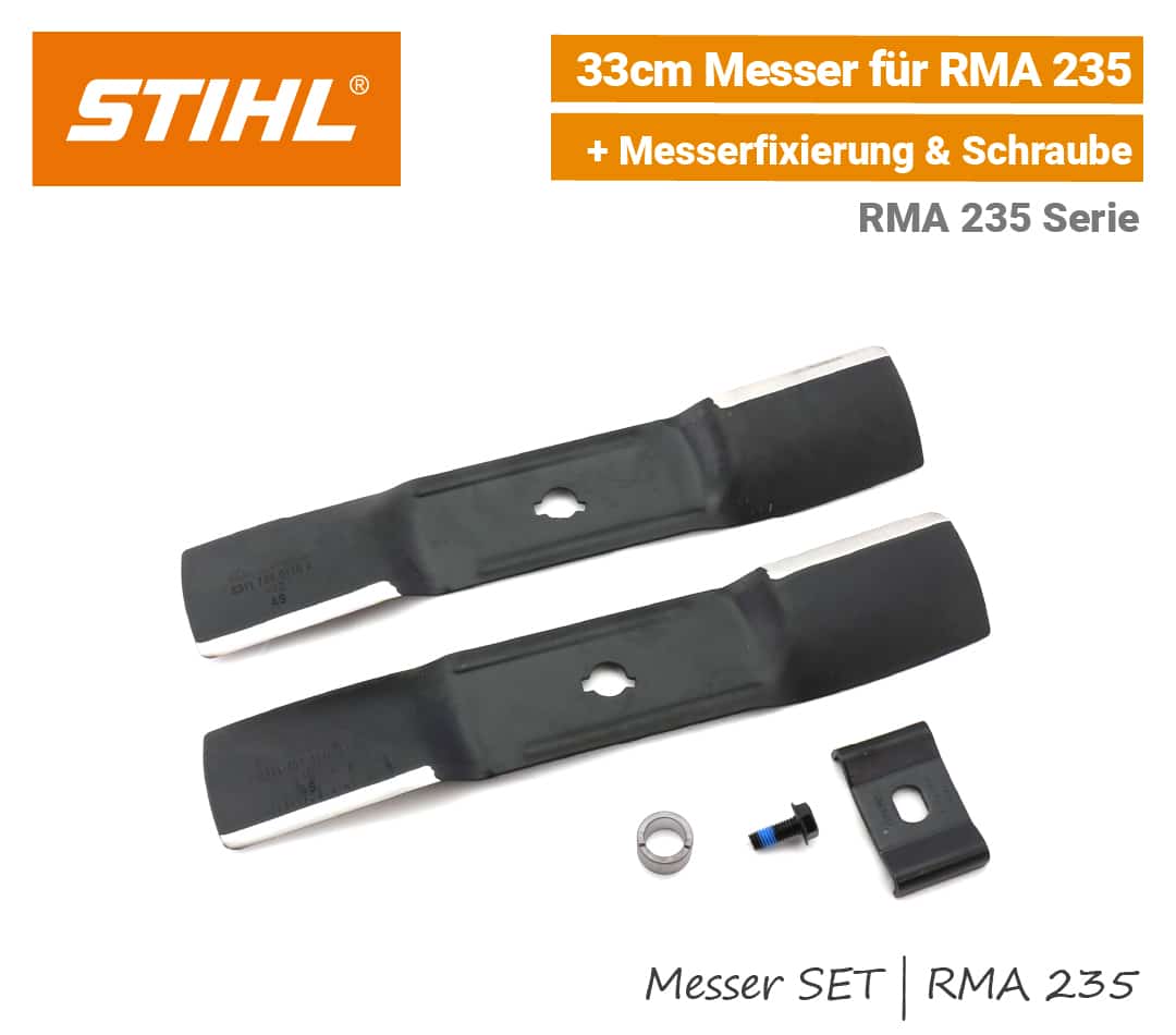 STIHL Messer SET RMA 235 Akku-Rasenmäher AK EU9