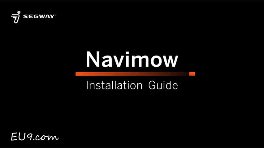 Segway Navimow Installation Guide