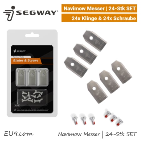 Segway Navimow Messer 24-Stk SET Klingen EU9