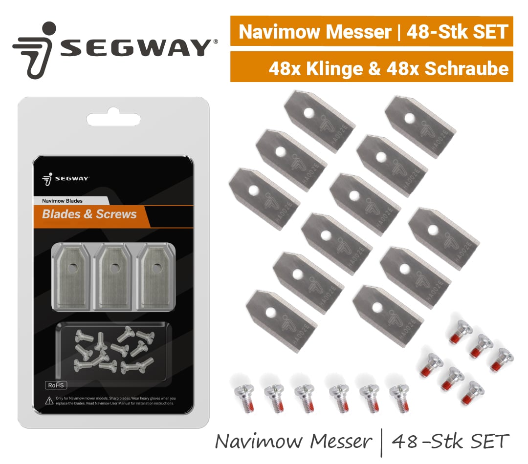 Segway Navimow Messer 48-Stk SET Klingen EU9