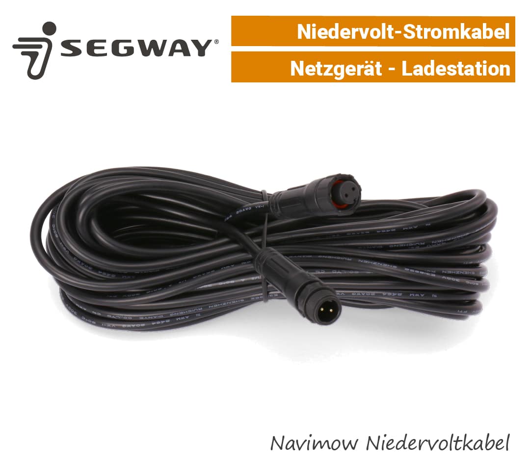 Segway Navimow Stromkabel Niedervolt-Verlängerung Ladestation EU9