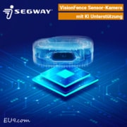 Segway Navimow VisionFence-Kamera mit KI AI Erkennung von Objekten EU9