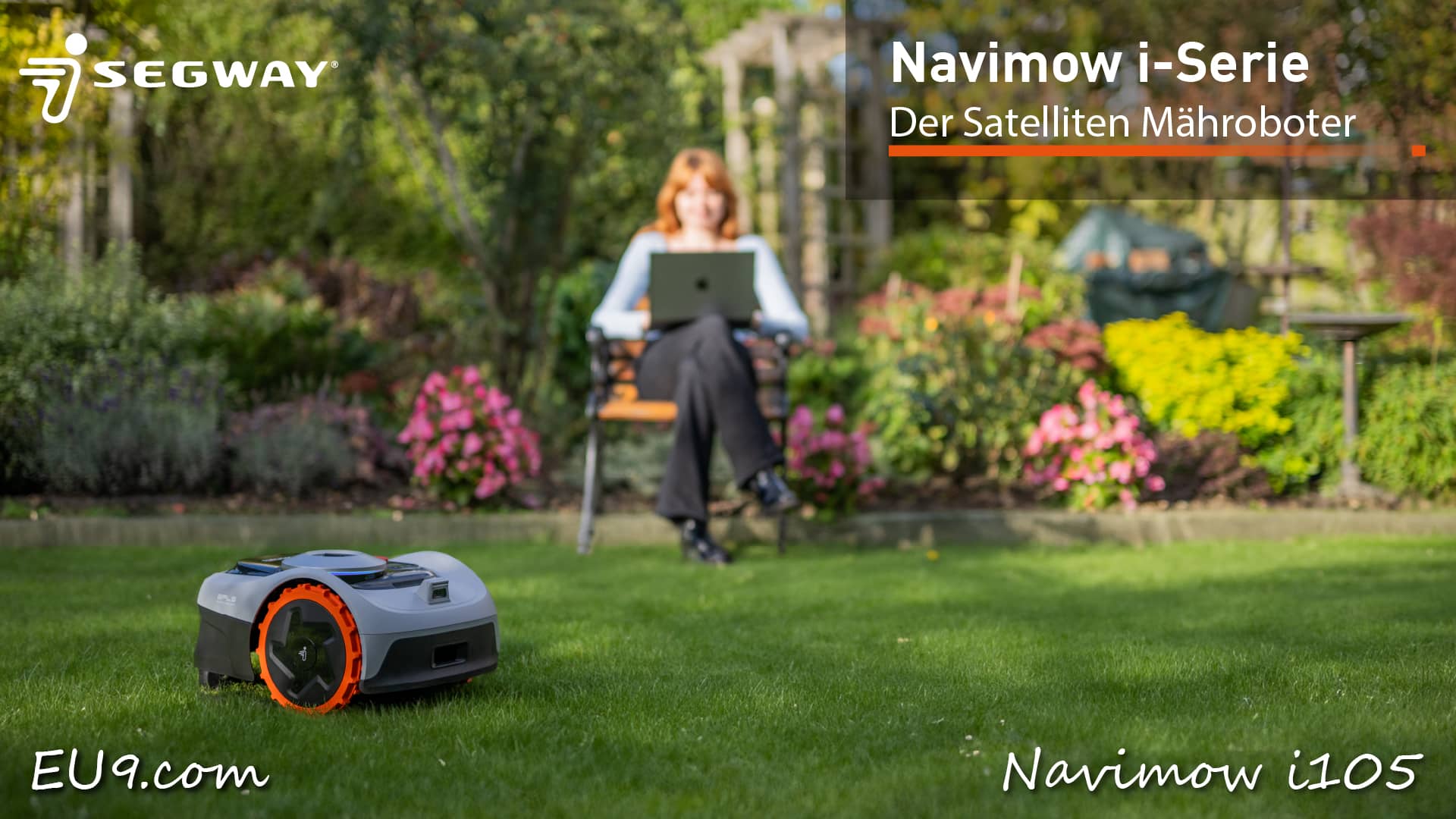 neu 2024 segway navimow i105e 4g gps mähroboter