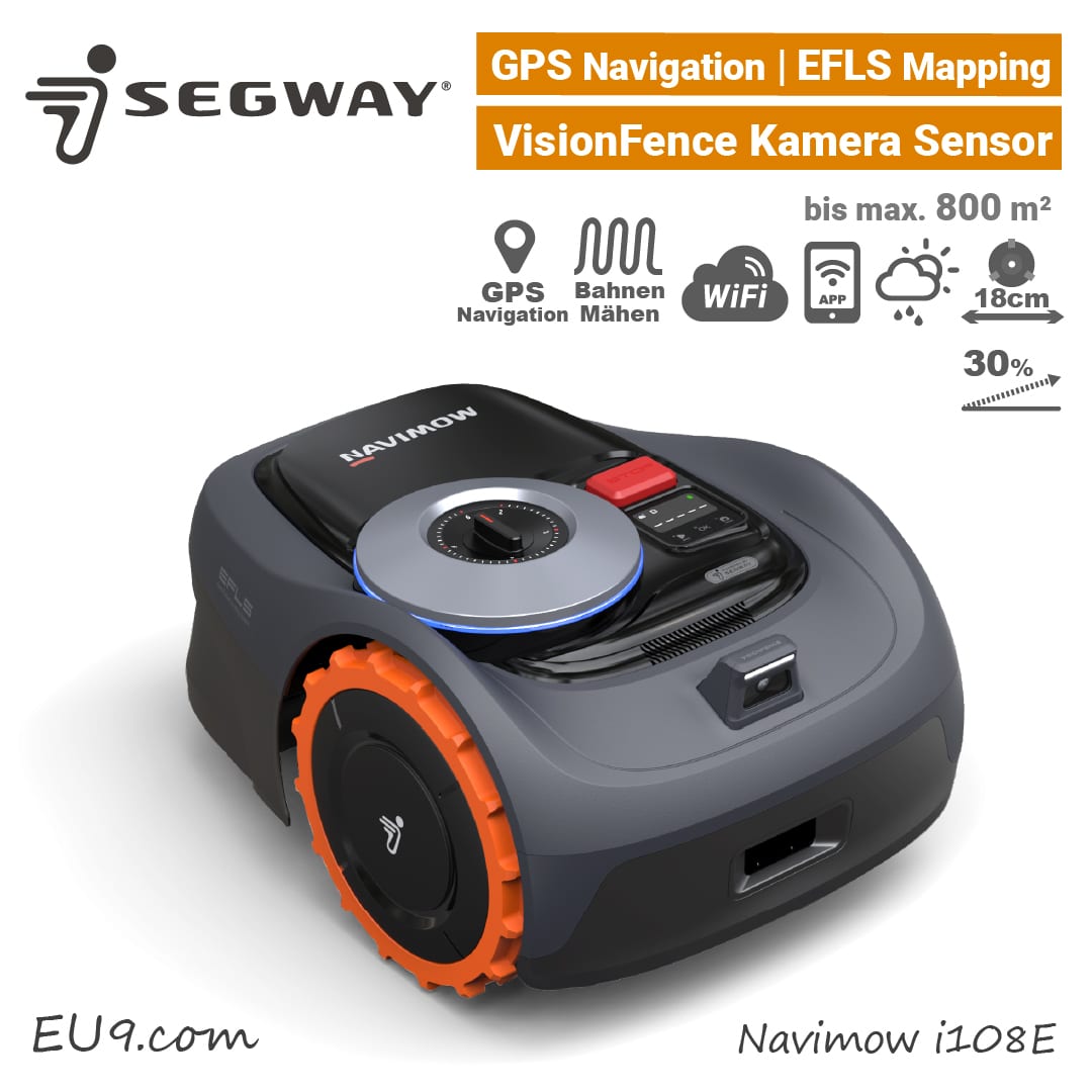 SEGWAY Navimow i108E, GPS Mähroboter