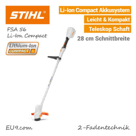 STIHL FSA 56 Akku-Trimmer Motorsense Freischneider Lithium-Ion Compact