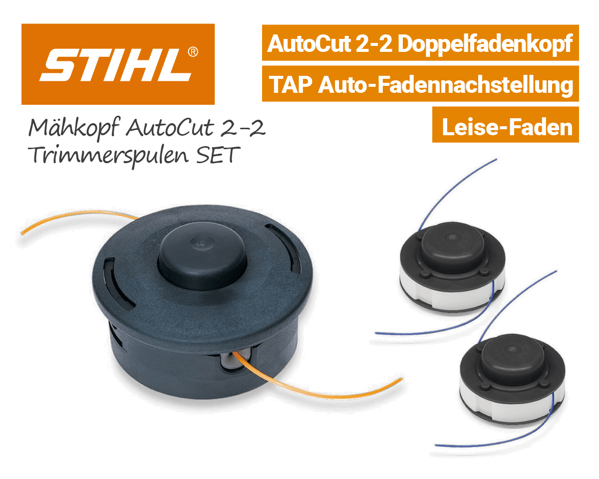 Stihl Mähkopf AutoCut 2-2 Fadenspule Doppelfaden-Kopf EU9