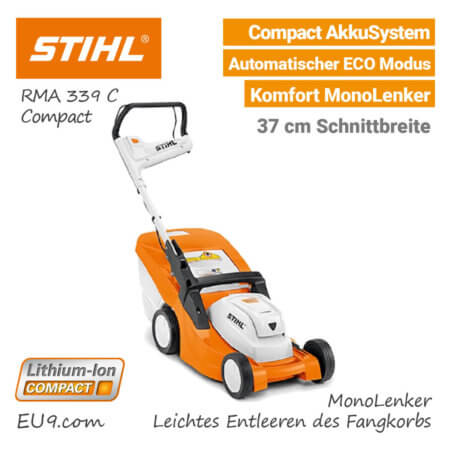 Stihl RMA 339 C Akku-Rasenmäher Compact-AkkuSystem EU9