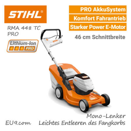 Stihl RMA 448 TC Akku-Rasenmäher PRO AkkuSystem EU9