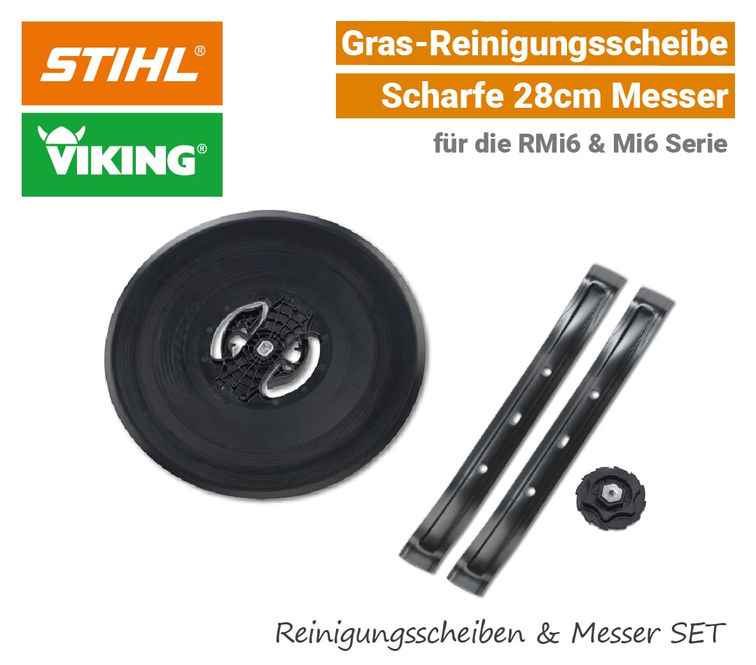 Stihl Viking Messer Gras-Reinigungsscheibe iMow Mi 632 & RMi 632 SET EU9