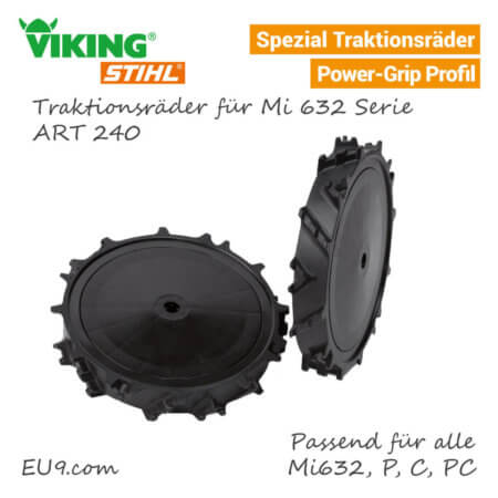 Viking Traktionsräder ART-240 Mi 632 Serie iMow 6909-700-0410